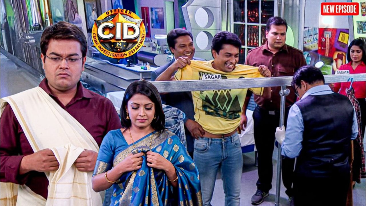 Dr. Salunkhe ने पहनाया पूरी Cid टीम को नए ड्रेस और साड़ी || CID | Latest Episode ||