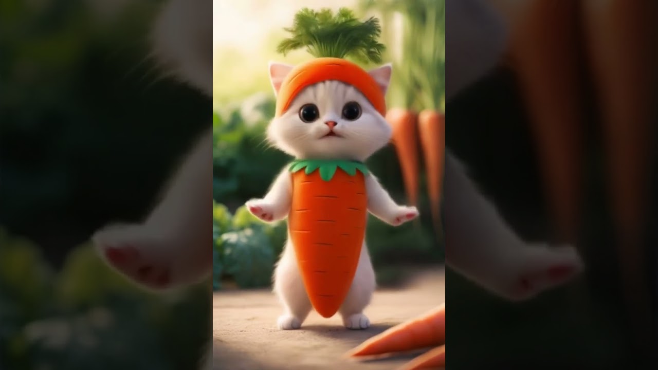 Gato Zanahoria Bailando IA
