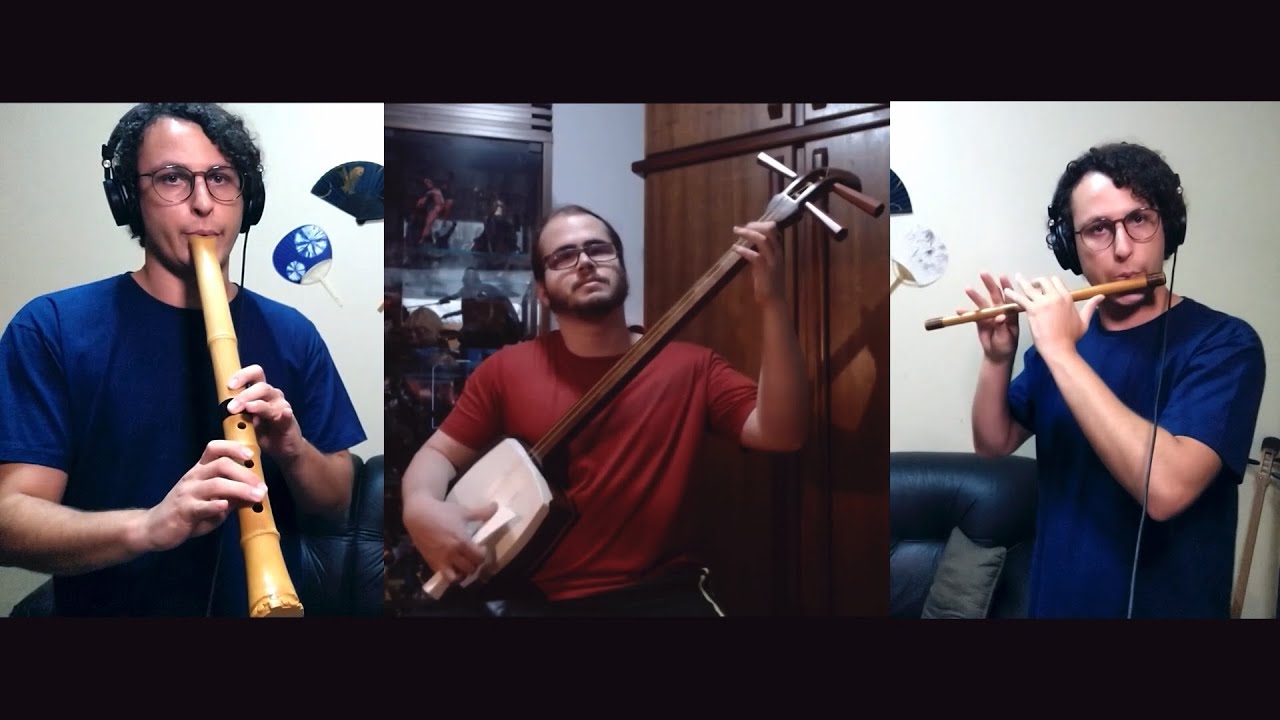 Kyūshū Tankō Bushi (九州炭坑節) - Shinobue, Shakuhachi and Shamisen