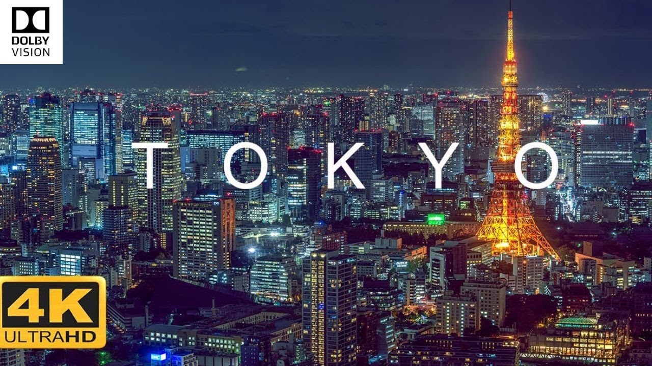 TOKYO 2024  4K ULTRA HD [60FPS] - Epic Cinematic Music, Relax
