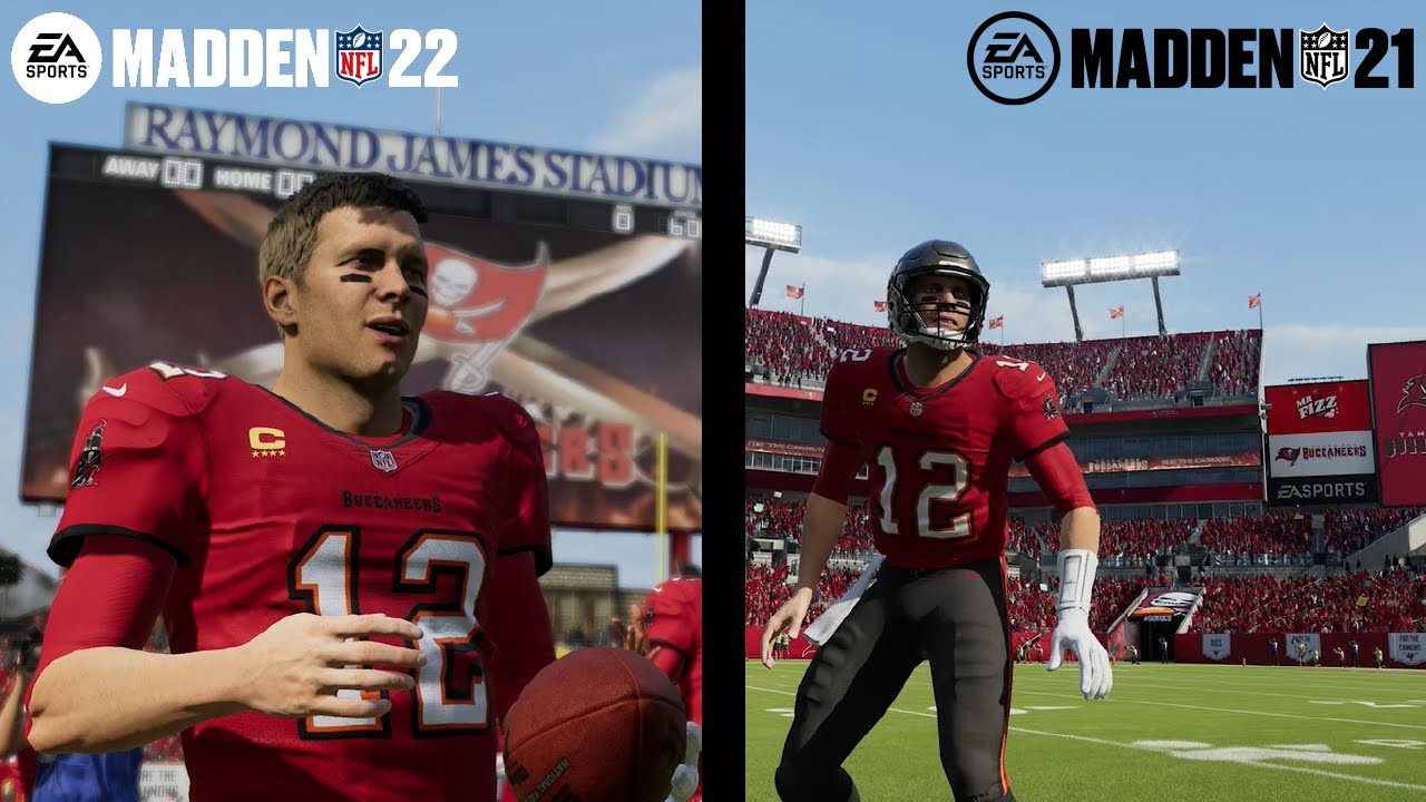 Madden 22 vs Madden 21 Gameplay Comparison
