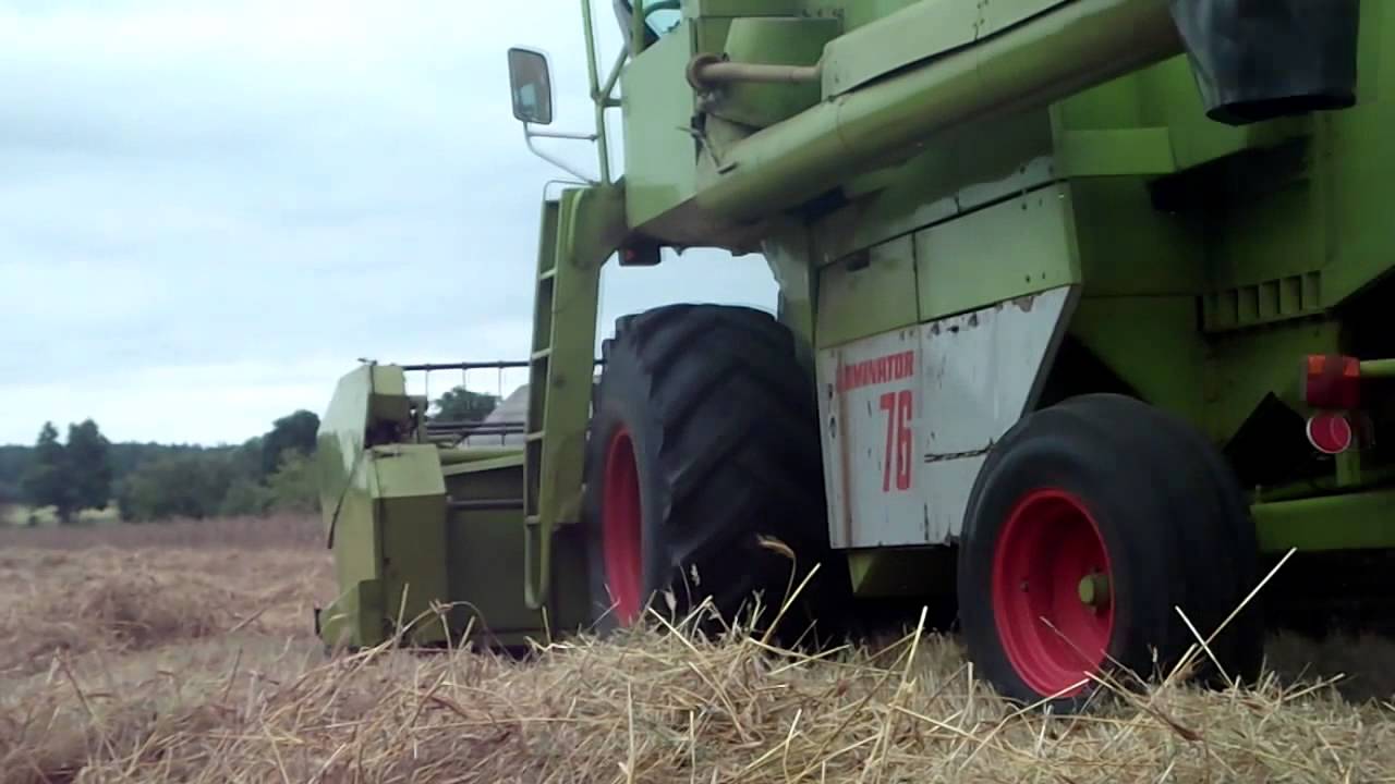 Żniwa 2013 Mazowsze Claas Dominator 76 Bizon Z056 Ursus c-330 Zetor Proxima Tyrani Polskich Pól