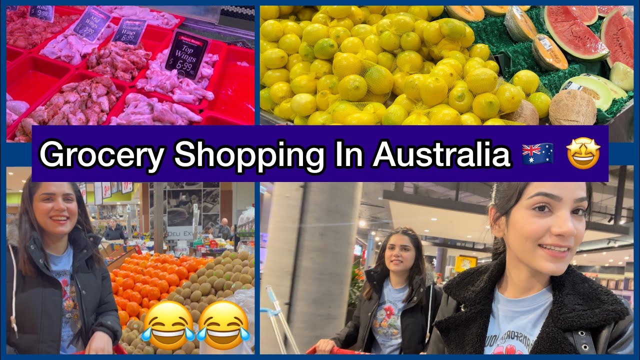 Grocery Shopping In Australia 🤩 | Indian Stores 🏬 😮 |KHADIJA AFZAL