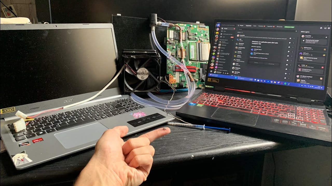 VALE A PENA METAL LÍQUIDO EM NOTEBOOK?