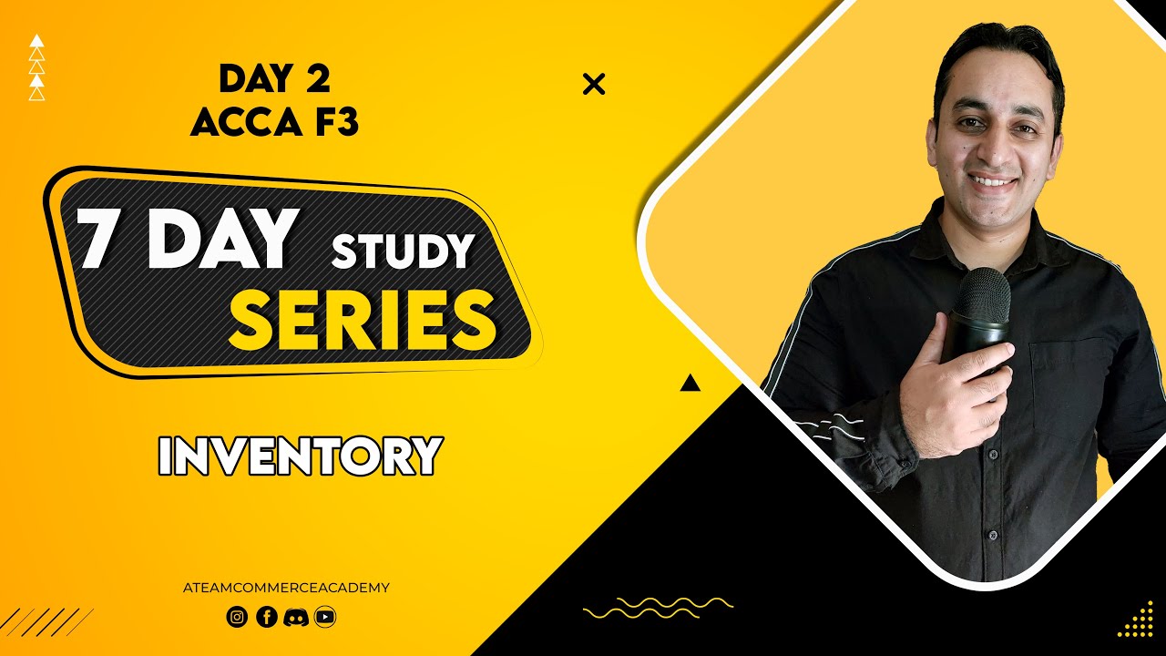 ACCA F3 Chapter 6 Inventory I 7 Days Study Series I (2022) | Hindi | Day 02 #ACCAf3