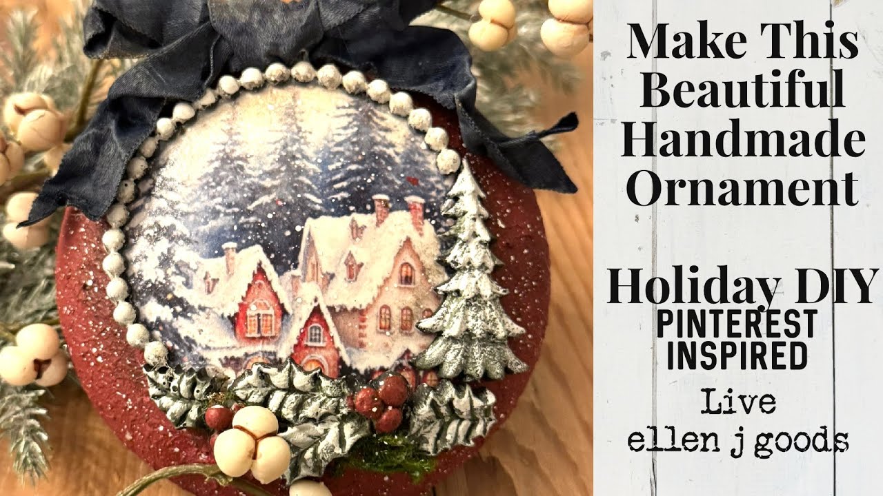 Make This Pinterest Inspired Ornament!