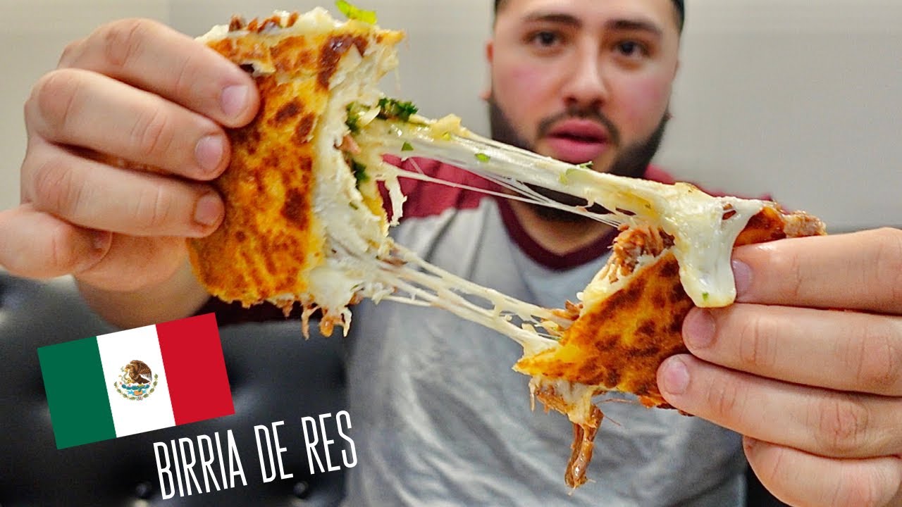 The Best Birria Mexican Food Mukbang | Food tour
