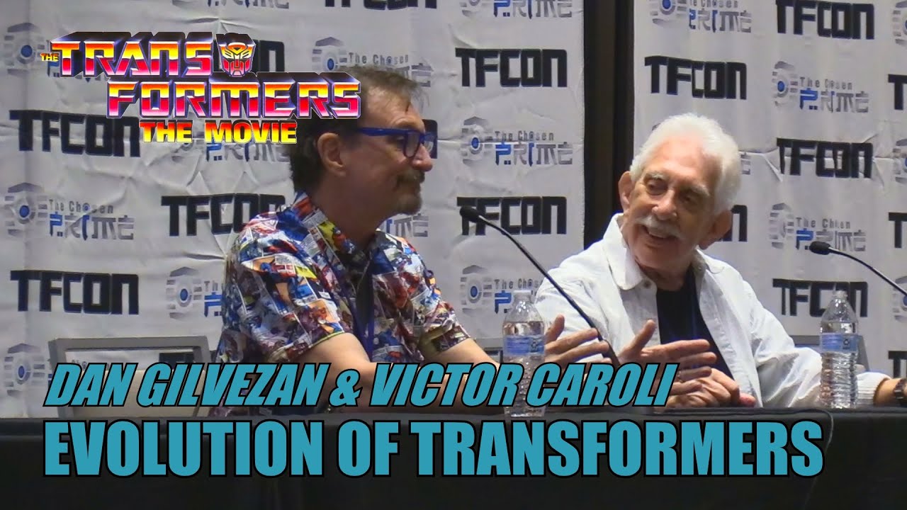 More Than Meets The Eye: The Evolution of Transformers with Victor Caroli & Dan Gilvezan at TFcon.