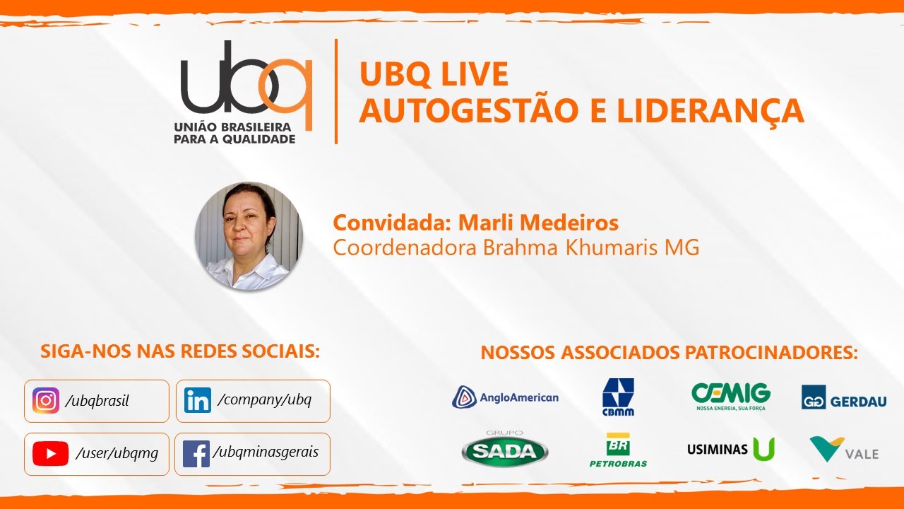 UBQ LIVE - Autogest&atilde;o e Lideran&ccedil;a