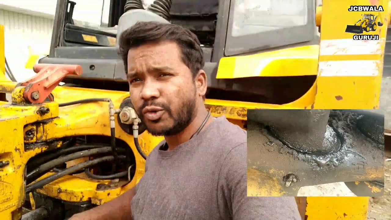 jcb 3dx how to replace bush & repair