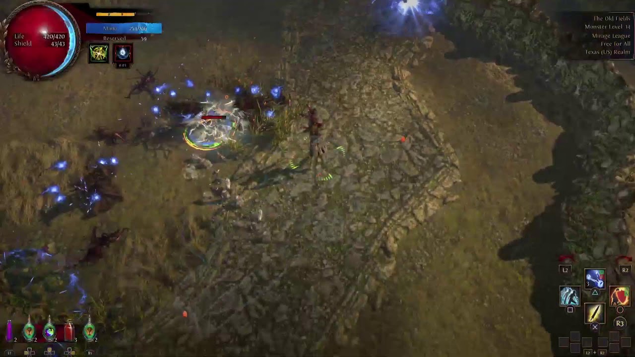 POE 3.28 Act 2 Totem League Starter Scion x Hierophant x Farrul Kinetic Fusillade Ballista