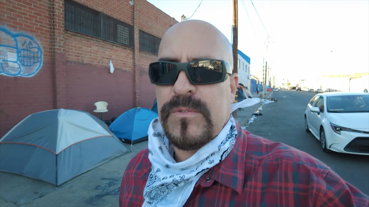 SKID ROW LOS ANGELES HELL ON EARTH - CALIFORNIA POVERTY - U.S. ECONOMY GETTING WORSE BY THE DAY