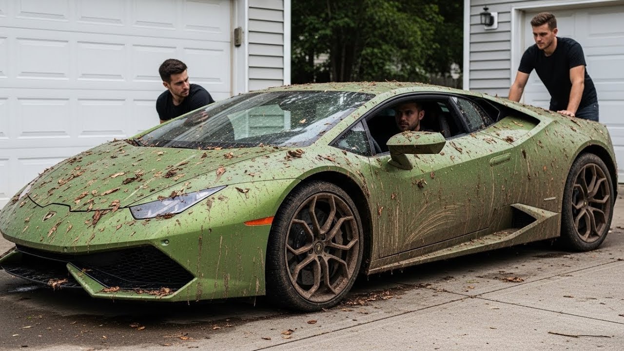 ASMR Car Restoration! Full Restoration of Lamborghini Hurac&aacute;n 2016 from Total Disrepair to New Look!