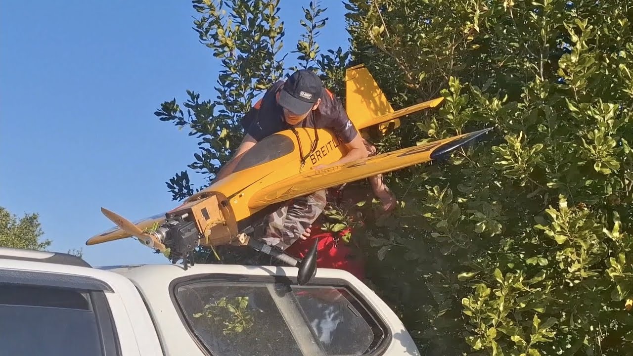 Crazy [ CRASH ] Large scale airoplane on Fathers day flight!!!