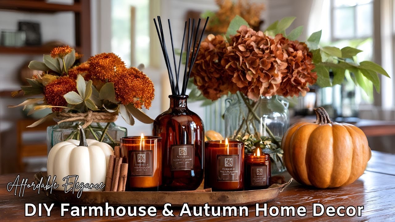 Rustic Fall Decorating Ideas 2025 | DIY Farmhouse & Autumn Home Decor