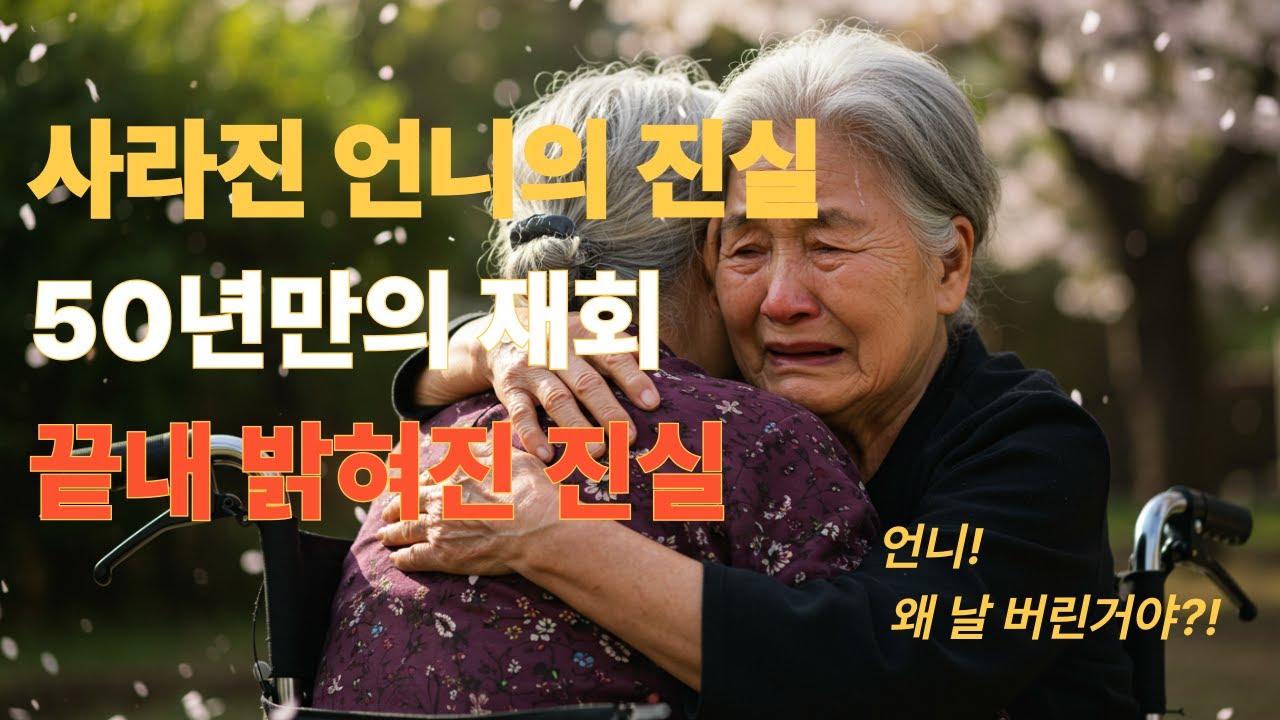 두 자매의 감동스토리-10대 시절 헤어진 두 자매의 엇갈린 운명