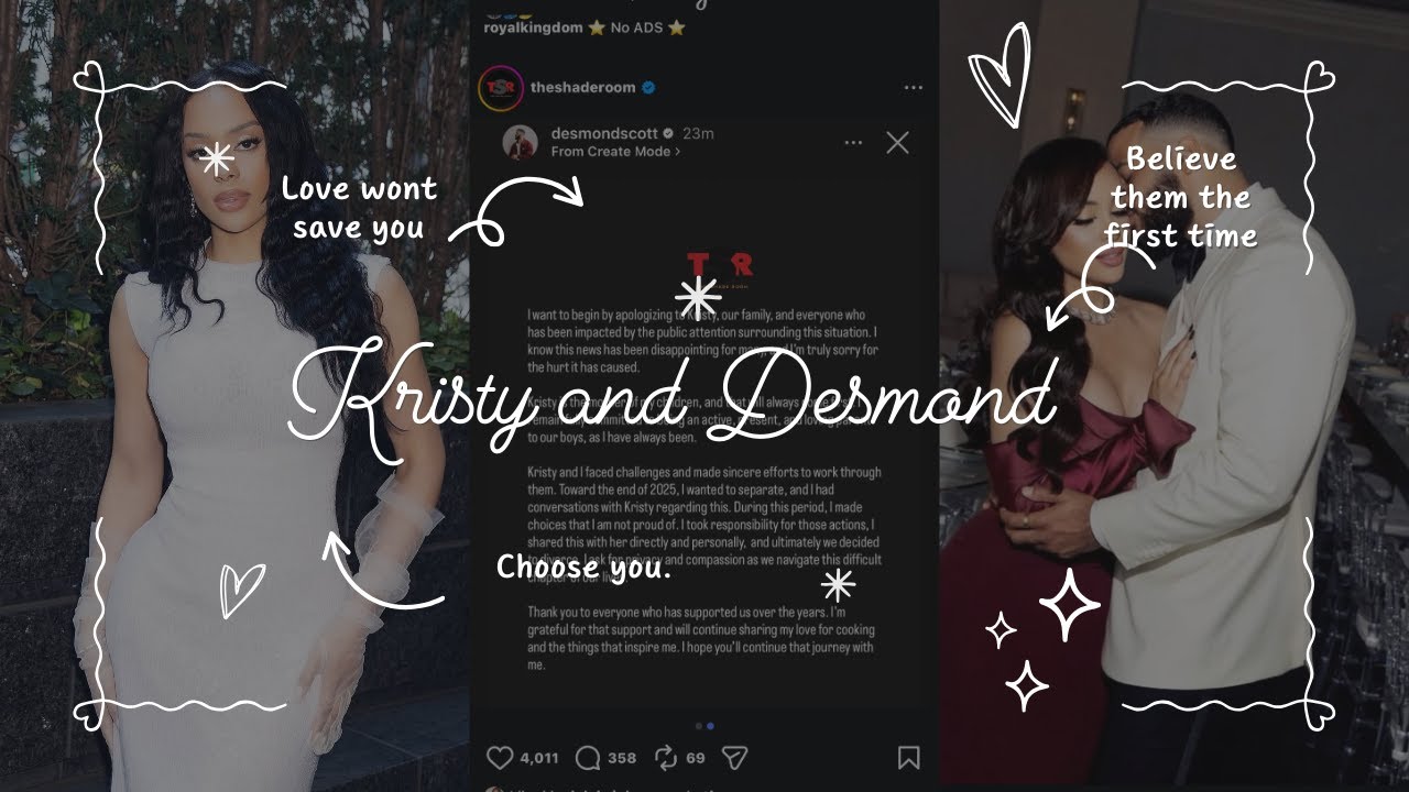 Krissy and Desmond | For the Girl Who Thought Love Would Save Her(Breakups, Betrayal & Consequences)