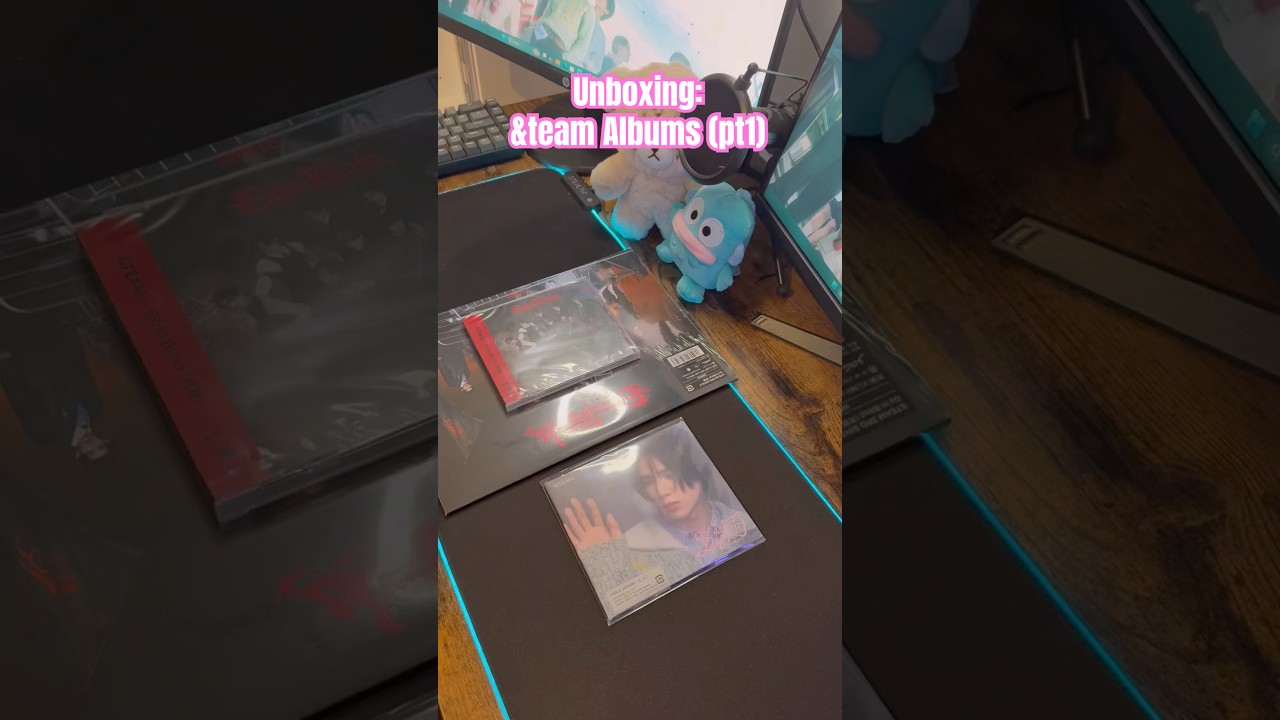 Unboxing &team albums (pt1) 