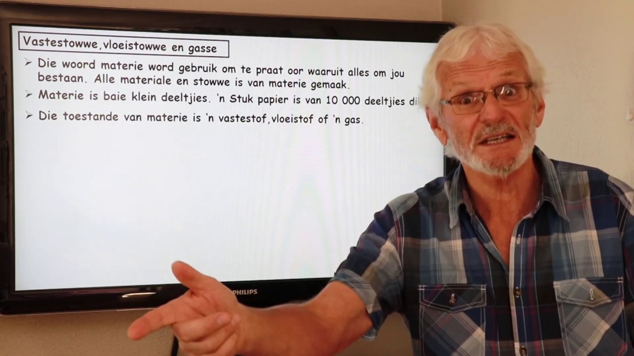 Graad 6 Natuur Wetenskap: Les 1 Vastestof, Vloeistof of Gas