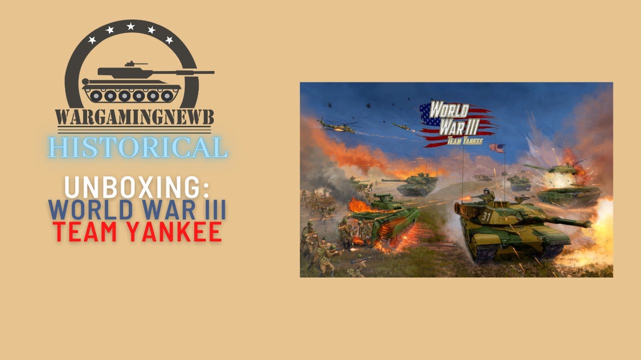 Unboxing Battlefront Miniatures World War III: Team Yankee Starter [Unboxing]