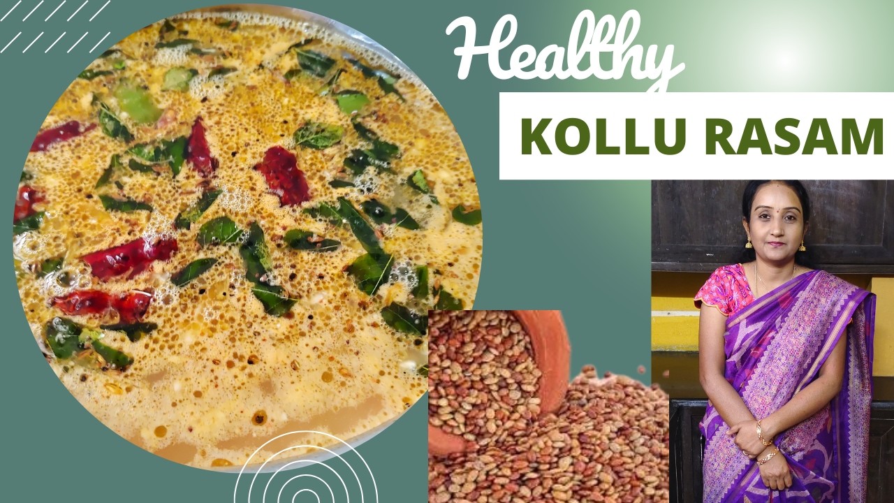 Andhra Style Healthy Kollu Rasam Recipe in Tamil ||  Horse Gram Rasam in Tamil || Oy Andhra Ponne