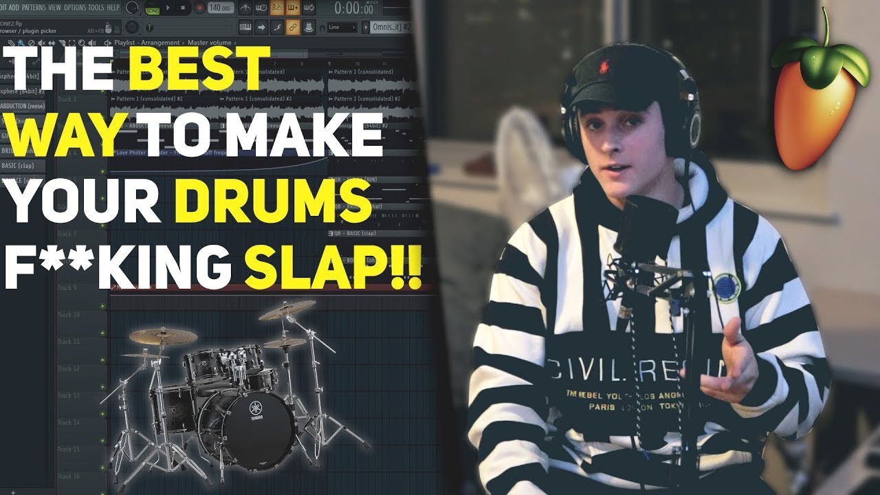 HOW to make your drums HIT way HARDER (WONDAGURL, METROBOOMIN) | FL STUDIO 20 Tutorial