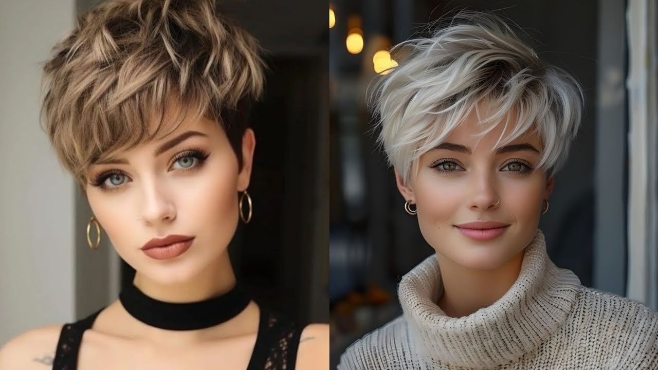 Últimas  100 +  imágenes de diseño de Corte de pelo Corto y largo 2026 💞💕💕🌼🌼🌼💖