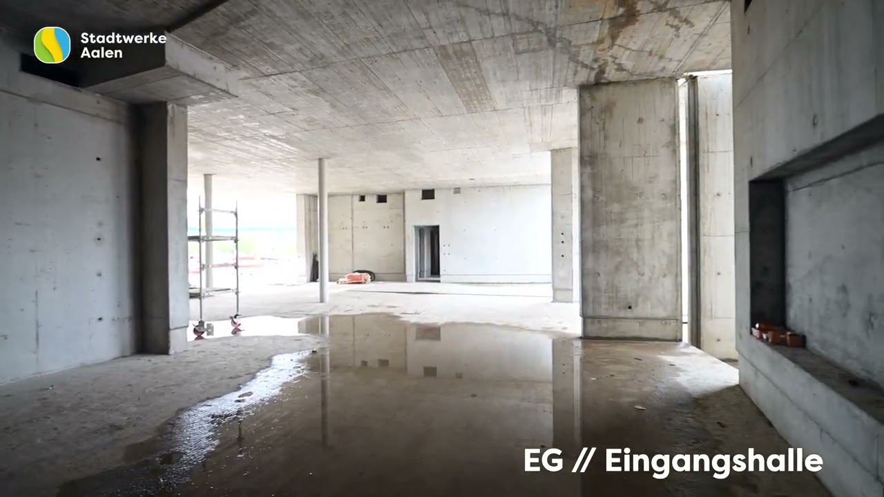 Baustelle Kombibad Hirschbach - Stand 17.10.2023