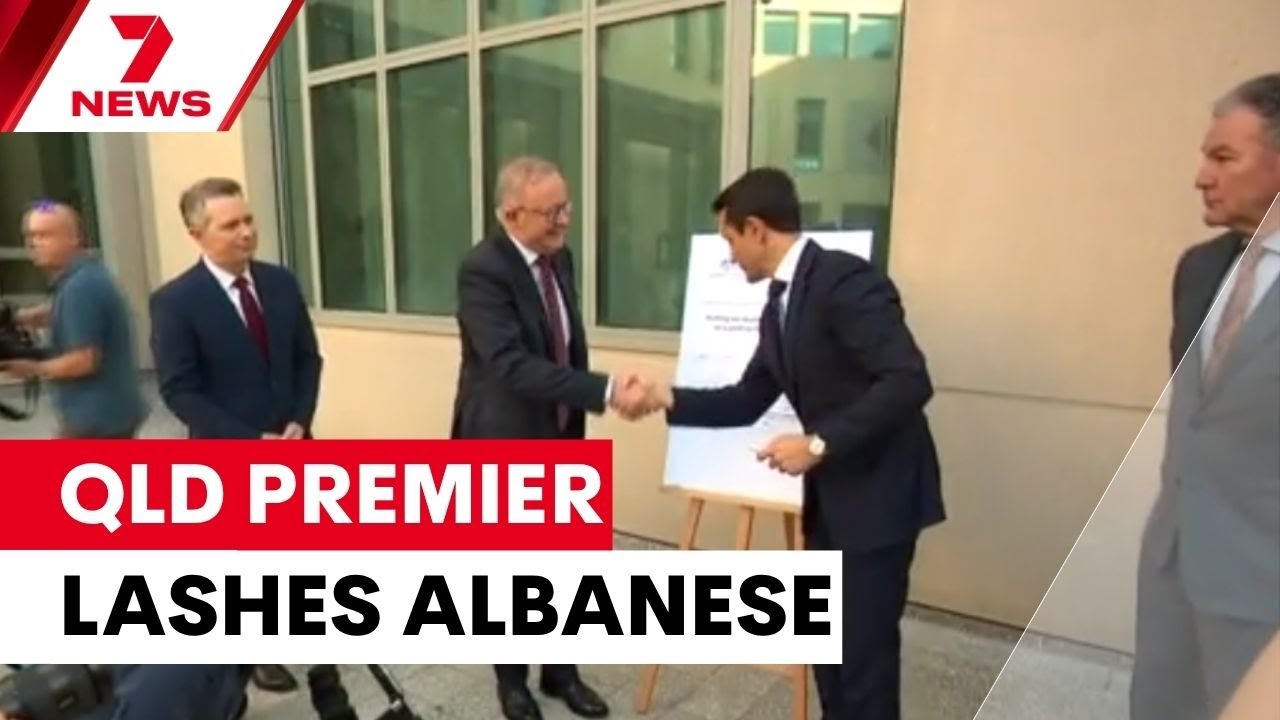 QLD Premier takes a swipe at Albanese | 7NEWS