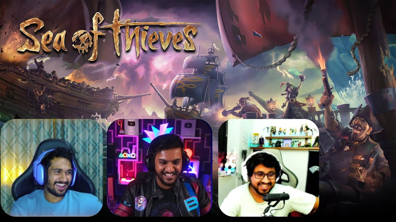 Niko Sea of Thieves ආතල් With Bois😂|@UDNiko @ManiYaStreams @ChAbhi