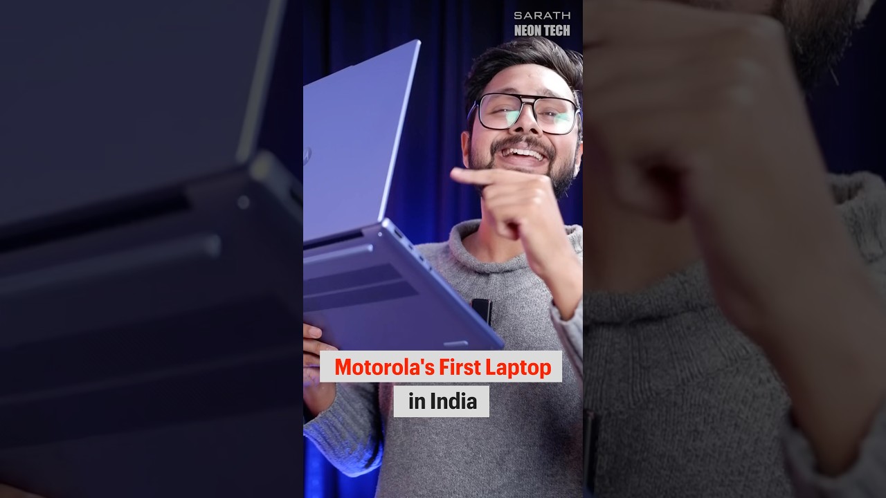 ഇതാണ് Motorola&rsquo;s First Laptop! MotoBook 60 #shorts
