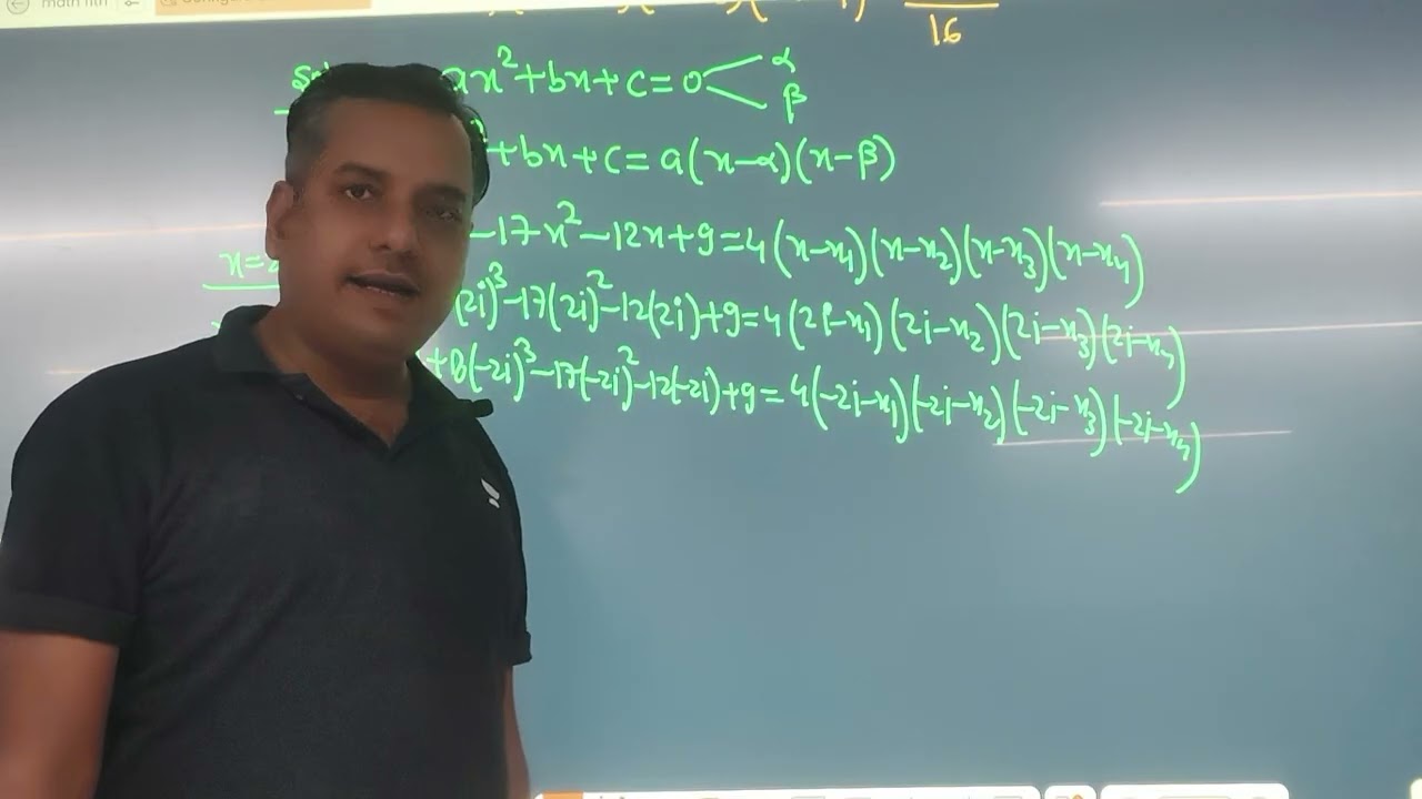 Пусть x1, x2, x3, x4 — решения уравнения 4x4 + 8x3 − 17x2 − 12x + 9 = 0 и