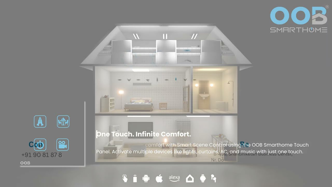 One Touch, Infinite Comfort | OOB Smart Scene Control Panel