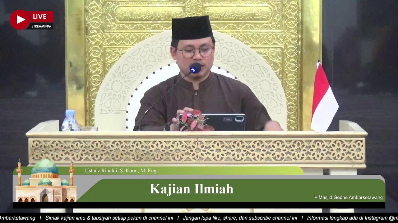 (LIVE) Ustadz Rinaldi, S. Kom., M. Eng.   |   Kajian Ilmiah - Masjid Gedhe Ambarketawang