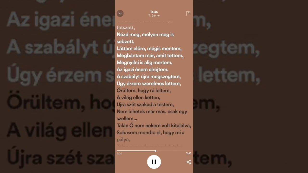 T. Danny - Talán [sped up + lyrics]