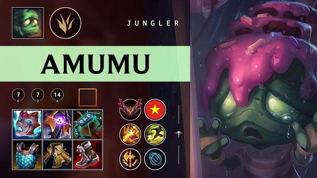Amumu Jungle vs Jayce - VN Grandmaster Patch 26.02