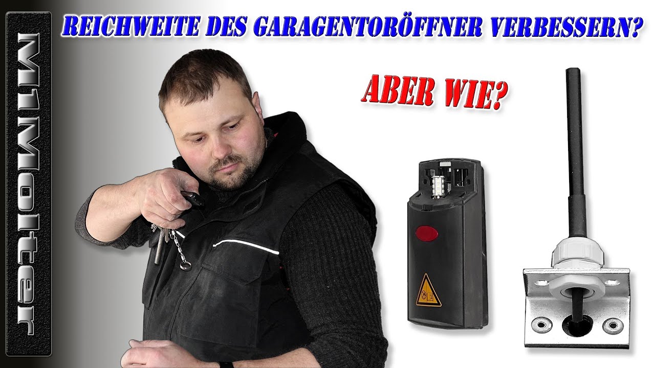 SOMMER Stabantenne 868,8 MHz Montage und Montageanleitung von M1Molter