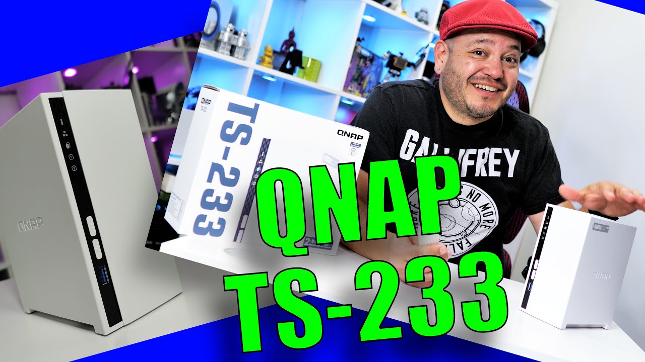 Двухсекционный домашний NAS-накопитель QNAP TS-233: создайте свое собственное облако!