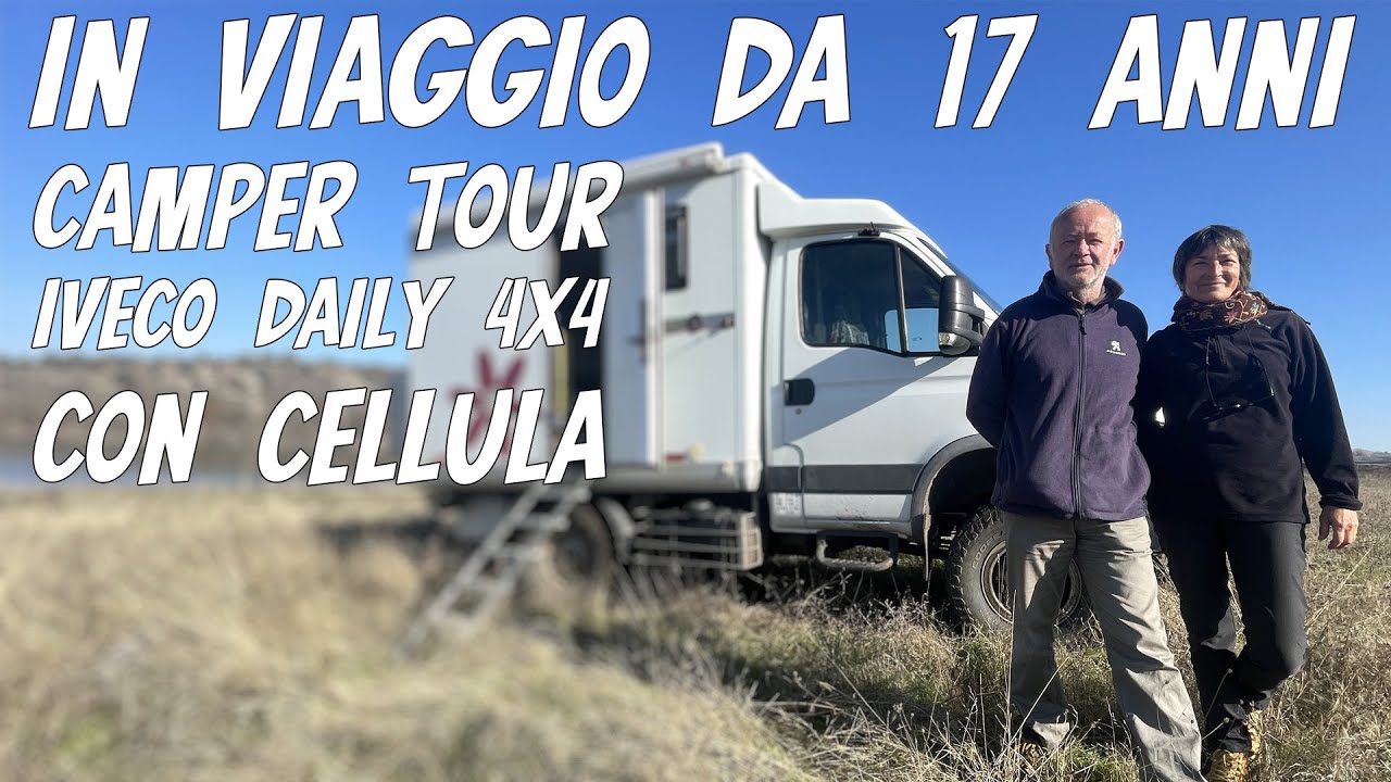 CAMPER TOUR: coppia Francese in viaggio verso la MONGOLIA - IVECO DAILY 4x4 con cellula camper