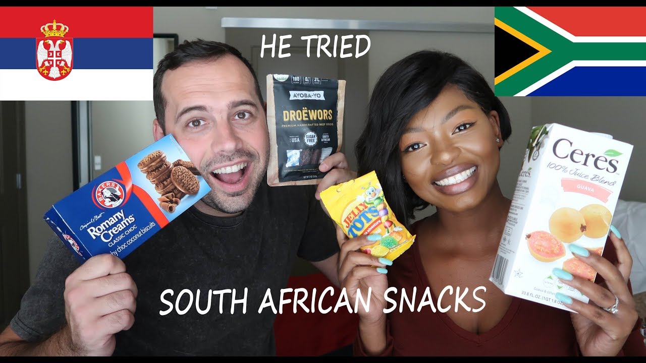 SERBIAN TRIES SOUTH AFRICAN SNACKS FOR THE FIRST TIME..
