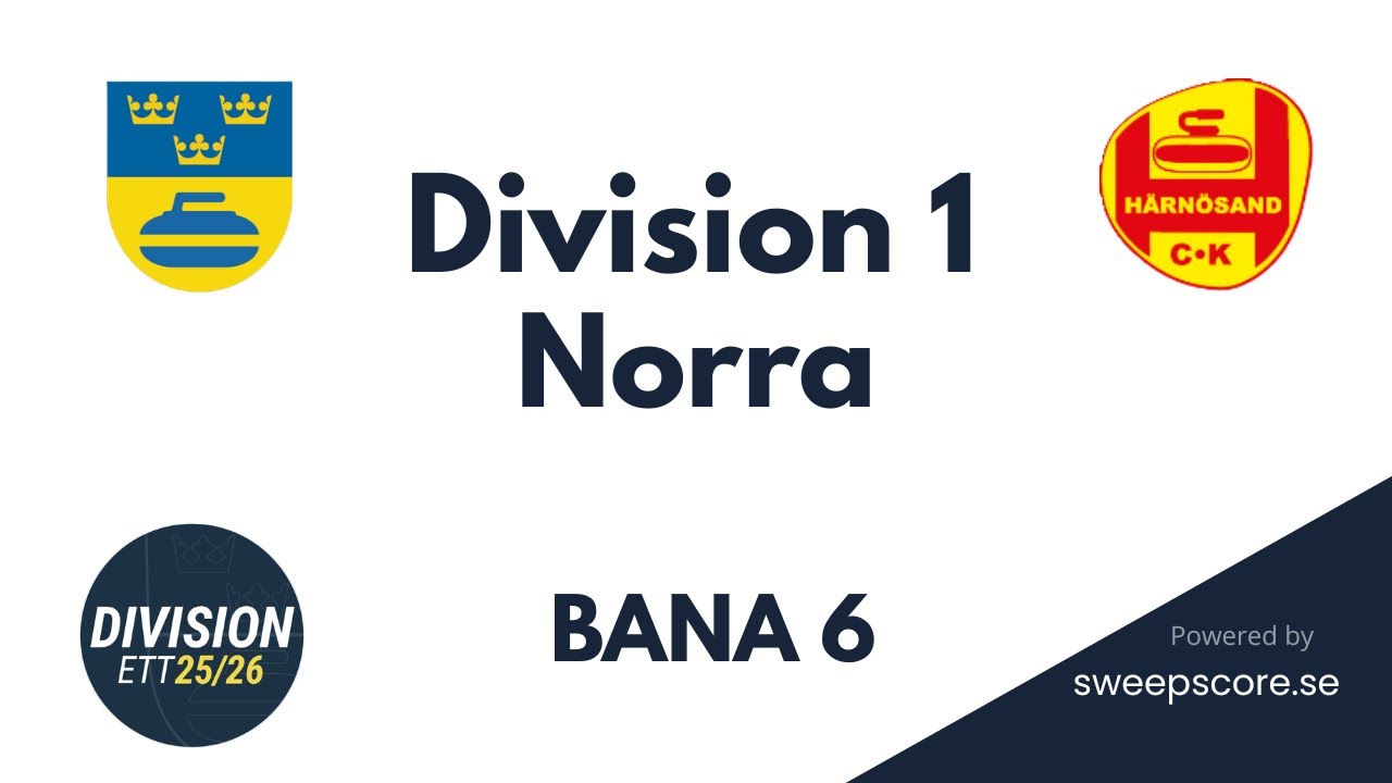 Division 1 Norra 25/26 - Perssons Pack vs Hallström