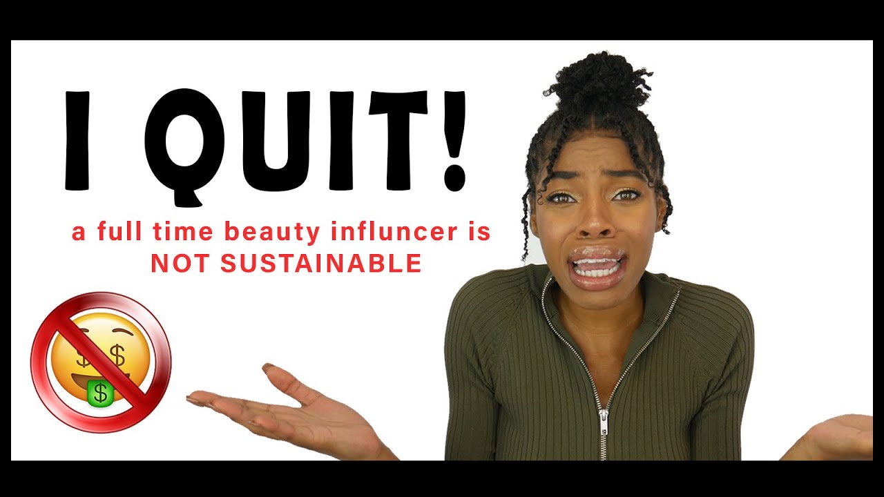The Truth about being a BEAUTY INFLUENCER Full Time
