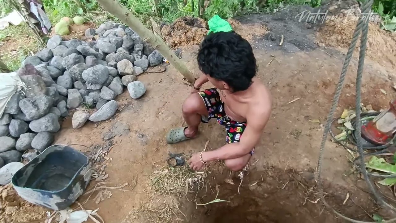 Pano gawin ang filter Ng tubig SA ilalim Ng balun.