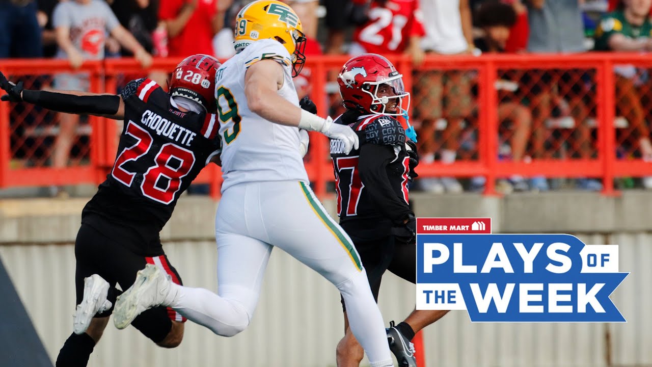 CFL Plays of the Week - Week 13, 2025