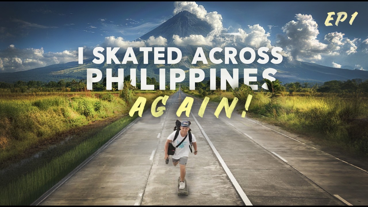 Skating through the Philippines: Manila to Mindanao (Part 1) | 17 day journey