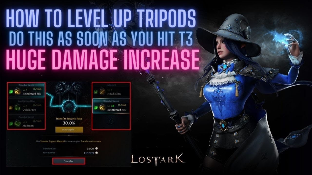 Lost Ark T3 Gear Tripods ~DO THIS AS SOON AS YOU HIT T3!~