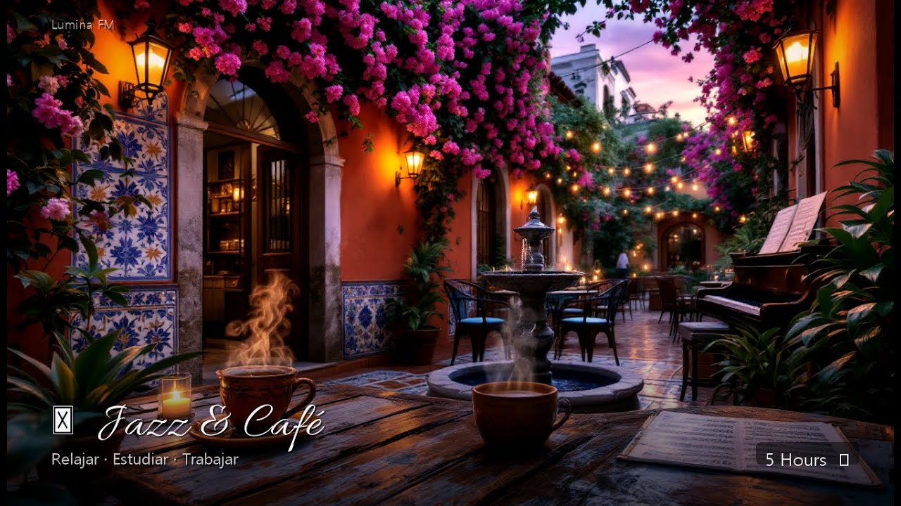 Piano Jazz Suave ☕ Música Tranquila para Dormir y Relajar