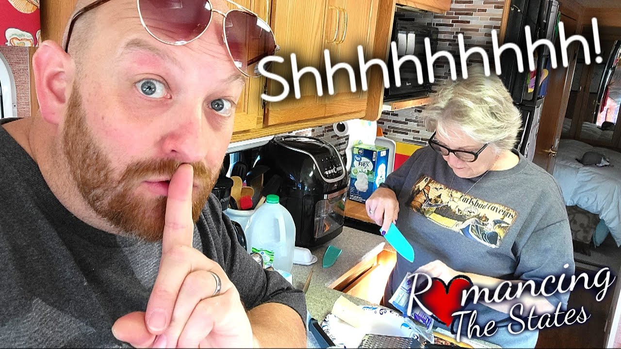 SHE LEFT ME HOME ALONE !! RV SHENANIGANS