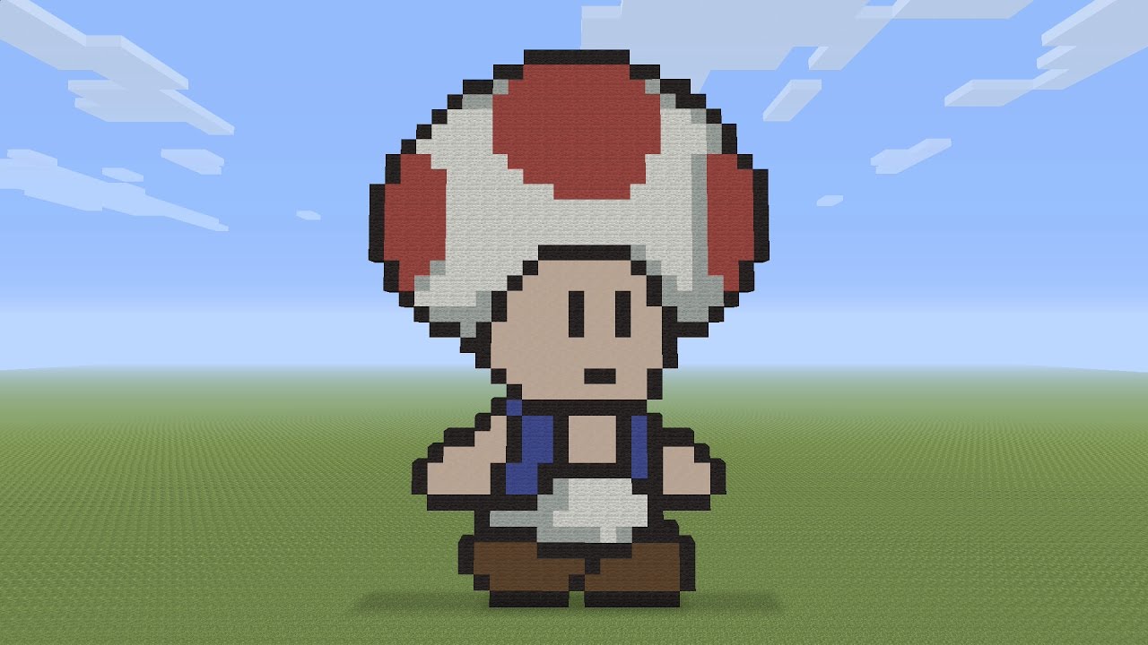 Minecraft Pixel Art - Toad