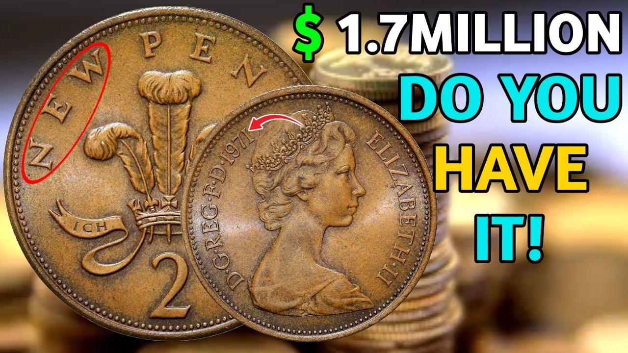 ХВАТИТ тратить эту монету! Два новых пенса 1971 года могут стоить $$$?